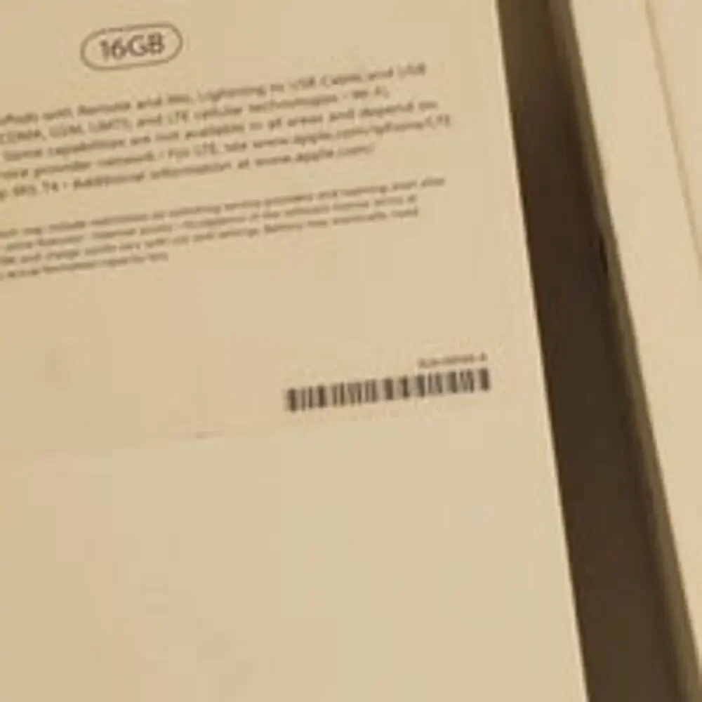 Apple Iphone 6 empty box white/gray